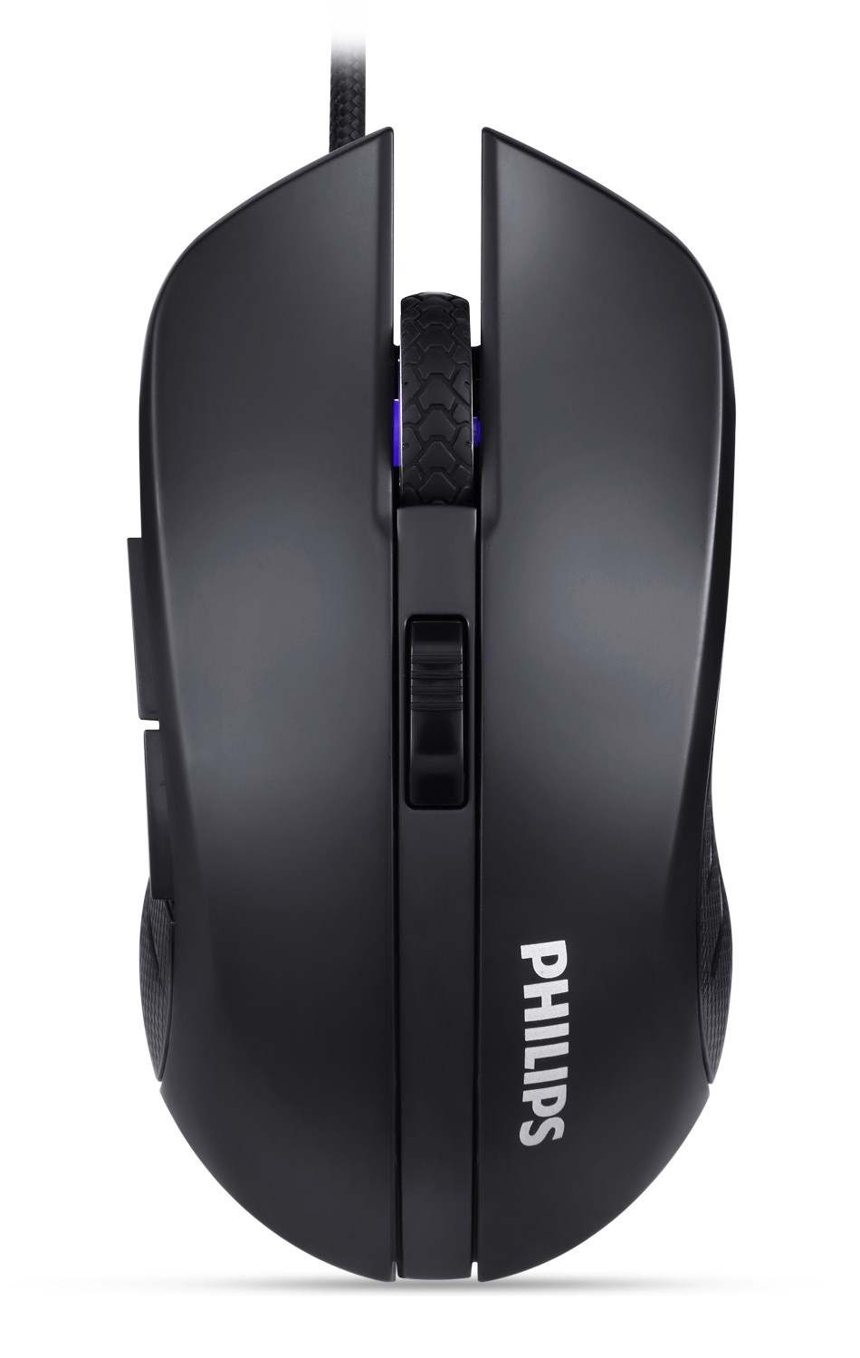 PHILIPS ενσύρματο gaming ποντίκι SPK9313, 2400DPI, 6 πλήκτρα, μαύρο