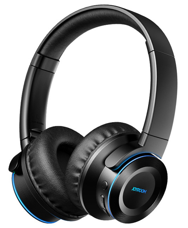 JOYROOM headphones JR-H16, wireless & wired, BT 5.0, μαύρα