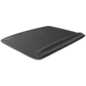 DELOCK mousepad για laptop με στήριγμα καρπού 12601, 320x420mm, μαύρο