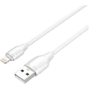 LDNIO καλώδιο Lightning σε USB LS371, 10.5W, 1m, λευκό