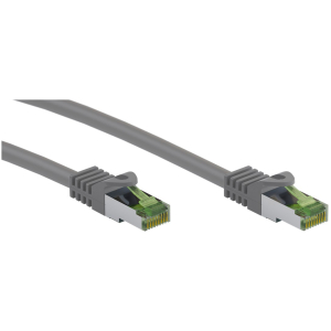 GOOBAY καλώδιο δικτύου 61118, CAT 8.1 S/FTP, copper, LSZH, 5m, γκρι