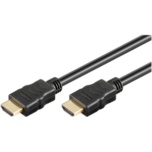 GOOBAY καλώδιο HDMI 2.0 με Ethernet 61161, 4K/60Hz, 18Gbps, 5m, μαύρο