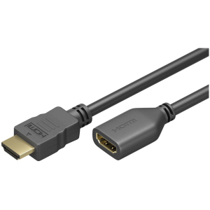 GOOBAY καλώδιο προέκτασης HDMI 61310 Ethernet, 4K/60Hz 18Gbps, 3m, μαύρο