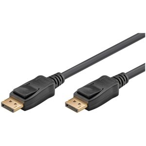 GOOBAY καλώδιο DisplayPort 61696, 8K/60Hz, 32.4 Gbit/s, 1m, μαύρο