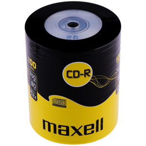 MAXELL CD-R 624037, 700ΜΒ, 80min, 52x speed, spindle pack 100τμχ