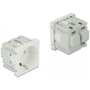 DELOCK module πρίζας ρεύματος Easy 45 81392, 45x45mm