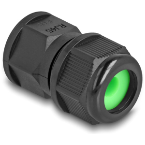 DELOCK σύνδεσμος για RJ45 86995, αδιάβροχος IP67, μαύρος