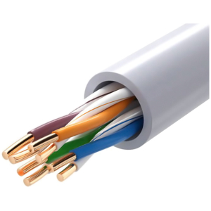POWERTECH καλώδιο δικτύου CAB-N287, Cat 5e U/UTP, CCA, 26AWG, 100m, γκρι