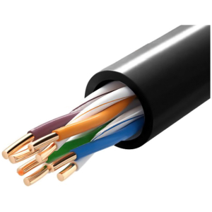 POWERTECH καλώδιο δικτύου CAB-N290, Cat 5e U/UTP, CCA 26AWG, 305m, μαύρο