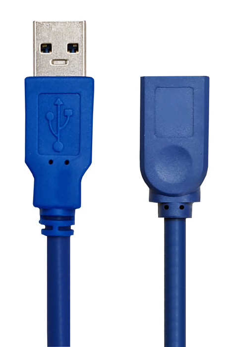 POWERTECH καλώδιο προέκτασης USB CAB-U153, 5Gbps, 3m, μπλε