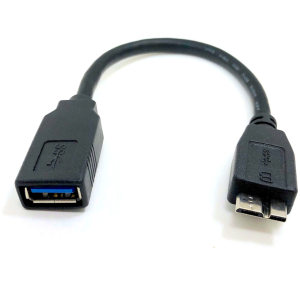 POWERTECH αντάπτορας USB σε Micro B USB CAB-U155, 5Gbps, 0.3m, μαύρος