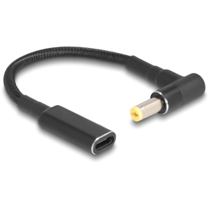 POWERTECH καλώδιο τροφοδοσίας CAB-UC070, USB-C σε Acer 5.5x1.7mm, μαύρο