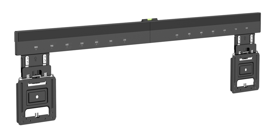 BRATECK επιτοίχια βάση LED-1948 για TV 43"-100", ultra slim, έως 75kg