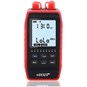 NOYAFA tester καλωδίων οπτικής ίνας NF-908L, 850-1625nm, -60~8dBm