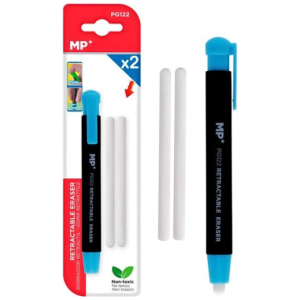 MP μηχανική γόμα στυλό PG122, 2x ανταλλακτικά, διάφορα χρώματα