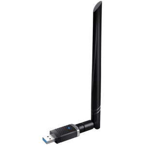 POWERTECH ασύρματος USB αντάπτορας δικτύου PT-1132, 1300Mbps, 2.4/5GHz