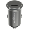 POWERTECH φορτιστής αυτοκινήτου PT-1147, USB-C, 30W PD, γκρι
