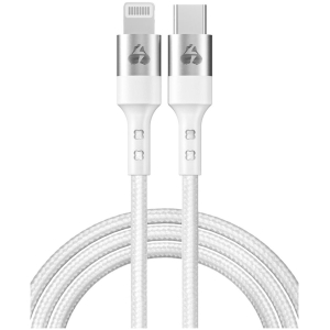 POWERTECH καλώδιο USB-C σε Lightning PTR-0127, PD 20W, copper, 1m, λευκό