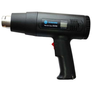 SUNSHINE πιστόλι θερμού αέρα RS-1800D, 2 ταχύτητες, LCD, 1800W, μαύρο