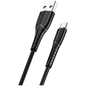 USAMS καλώδιο USB-C σε USB US-SJ366, 10W, 1m, μαύρο