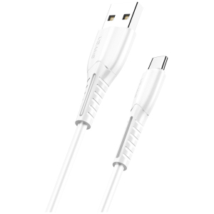 USAMS καλώδιο USB-C σε USB US-SJ366, 10W, 1m, λευκό