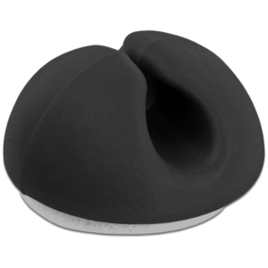 POWERTECH οργανωτές καλωδίων TIES-071, 1 θέση, Φ5mm, μαύρο, 10τμχ