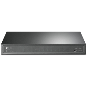 TP-LINK JetStream switch TL-SG2008P, 8-Port Gigabit, 4x PoE+, Ver. 3.0