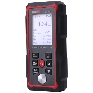 UNI-T ψηφιακός μετρητής πάχους υπερήχων UT345A, 2000mAh, mm/in