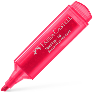 FABER-CASTELL μαρκαδόρος υπογράμμισης Textliner 1546, κόκκινος, 1τμχ