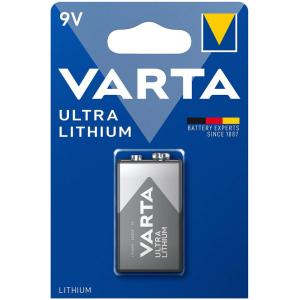 VARTA μπαταρία λιθίου Ultra, 9V, 1τμχ