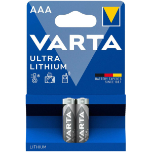 VARTA μπαταρίες λιθίου Ultra, AAA, 1.5V, 2τμχ