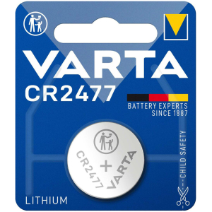 VARTA μπαταρία λιθίου, CR2477, 3V, 1τμχ
