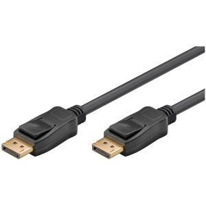 GOOBAY καλώδιο DisplayPort 64797, 8K/60Hz, 32.4 Gbps, 1m, μαύρο