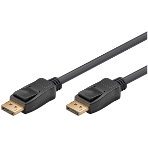 GOOBAY καλώδιο DisplayPort 65808 Certified, 8K/60Hz 32.4 Gbps, 1m, μαύρο