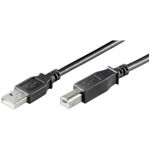 GOOBAY καλώδιο USB 2.0 σε USB Type B 93598, 5m, μαύρο