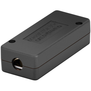 GOOBAY κυτίο σύνδεσης καλωδίων δικτύου 96101, CAT 6/CAT 7, STP, μαύρο