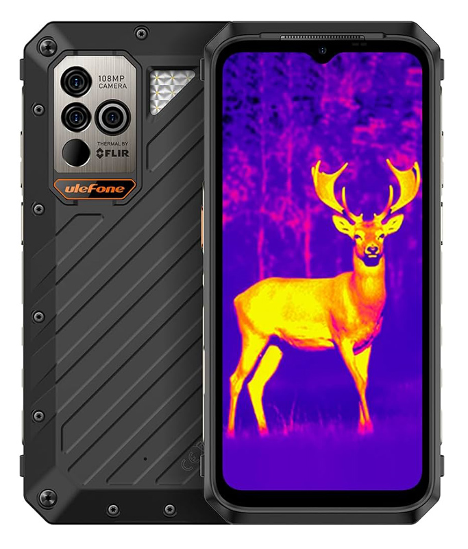 ULEFONE smartphone Power Armor 18T Ultra, 5G, 6.58" 12/512GB, μαύρο