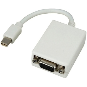 POWERTECH αντάπτορας Mini DisplayPort σε VGA CAB-DP015, 0.20m, λευκός
