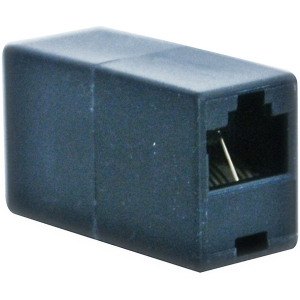 POWERTECH RJ45 εξάρτημα UTP μούφα CAB-N041, θηλυκό/θηλυκό, 8p8c, μαύρο