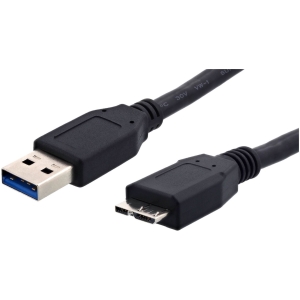 POWERTECH καλώδιο USB σε Micro B USB CAB-U004, 5Gbps, 1.5m, μαύρο