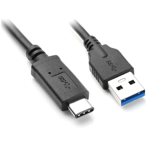 POWERTECH καλώδιο USB 3.0 σε USB-C CAB-UC013, 1m, μαύρο