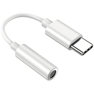 POWERTECH αντάπτορας USB-C σε 3.5mm CAB-UC084, λευκός