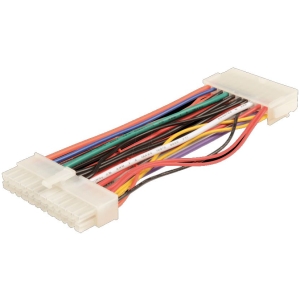 POWERTECH καλώδιο μητρικής 20+4pin male σε 24pin female CAB-W005, 20cm
