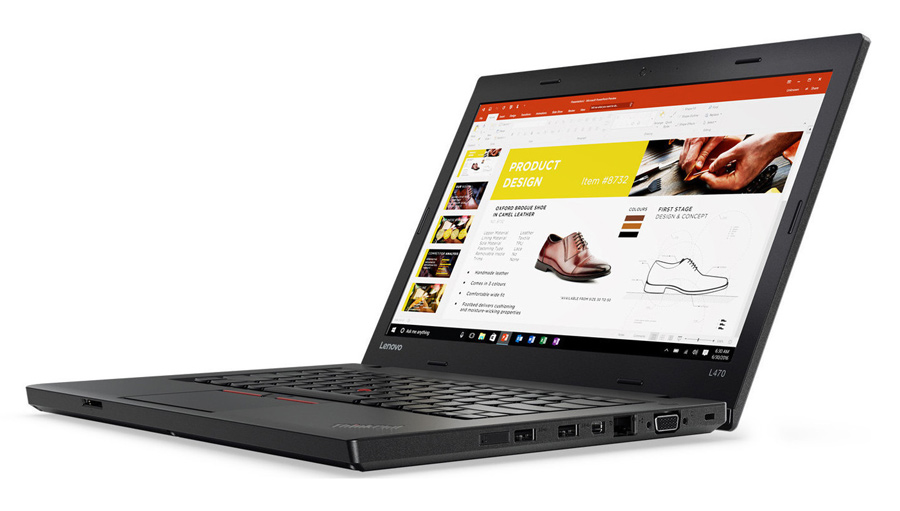 LENOVO Laptop ThinkPad L470, i5-6300U, 8/256GB SSD, 14", Cam, REF GB