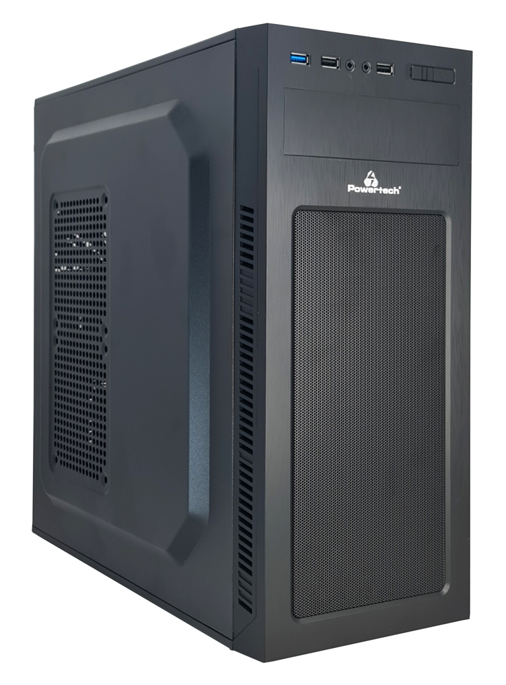 POWERTECH PC Case PT-1168 με 550W PSU, ATX, 418x200x416mm, μαύρο