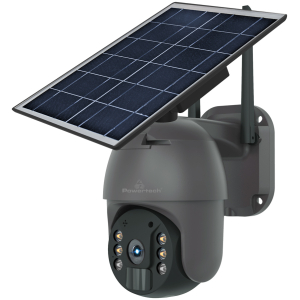 POWERTECH smart ηλιακή κάμερα PT-1174, 3MP, 4G, SD, PTZ, IP65