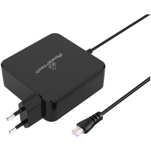 POWERTECH αυτόματος φορτιστής 90W για laptop PT-698, 3m, χωρίς βύσματα