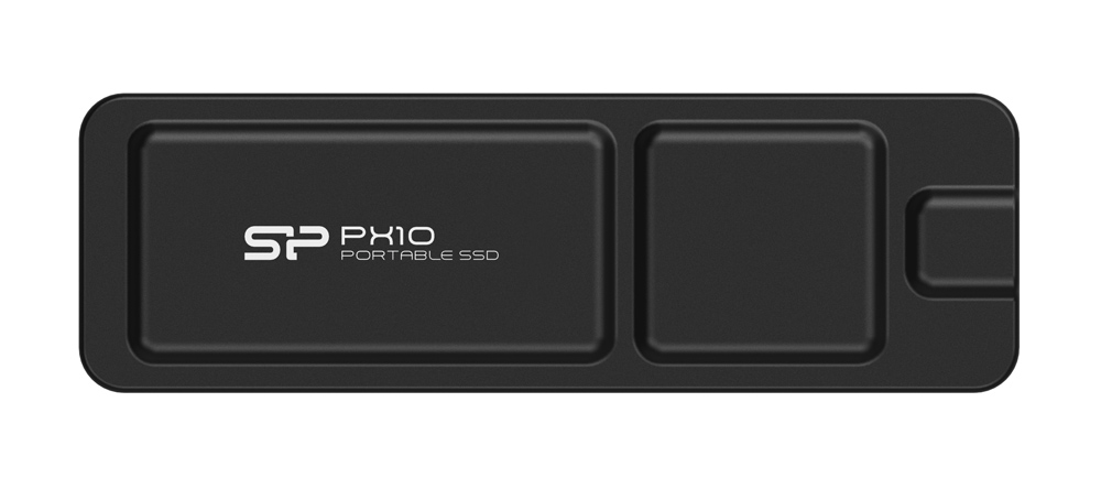 SILICON POWER εξωτερικός SSD PX10, 512GB, USB 3.2, 1050-1050MB/s, μαύρος