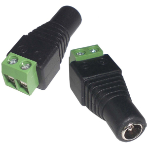 Βύσμα τροφοδοσίας DC θηλυκό ST-DC08, 5.5 x 2.1mm, σε κλέμα, 5 τμχ