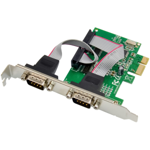 POWERTECH κάρτα επέκτασης PCIe σε 2x RS232 ST37, 115.2Kbps